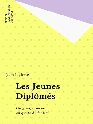 cover image of Les Jeunes Diplômés
